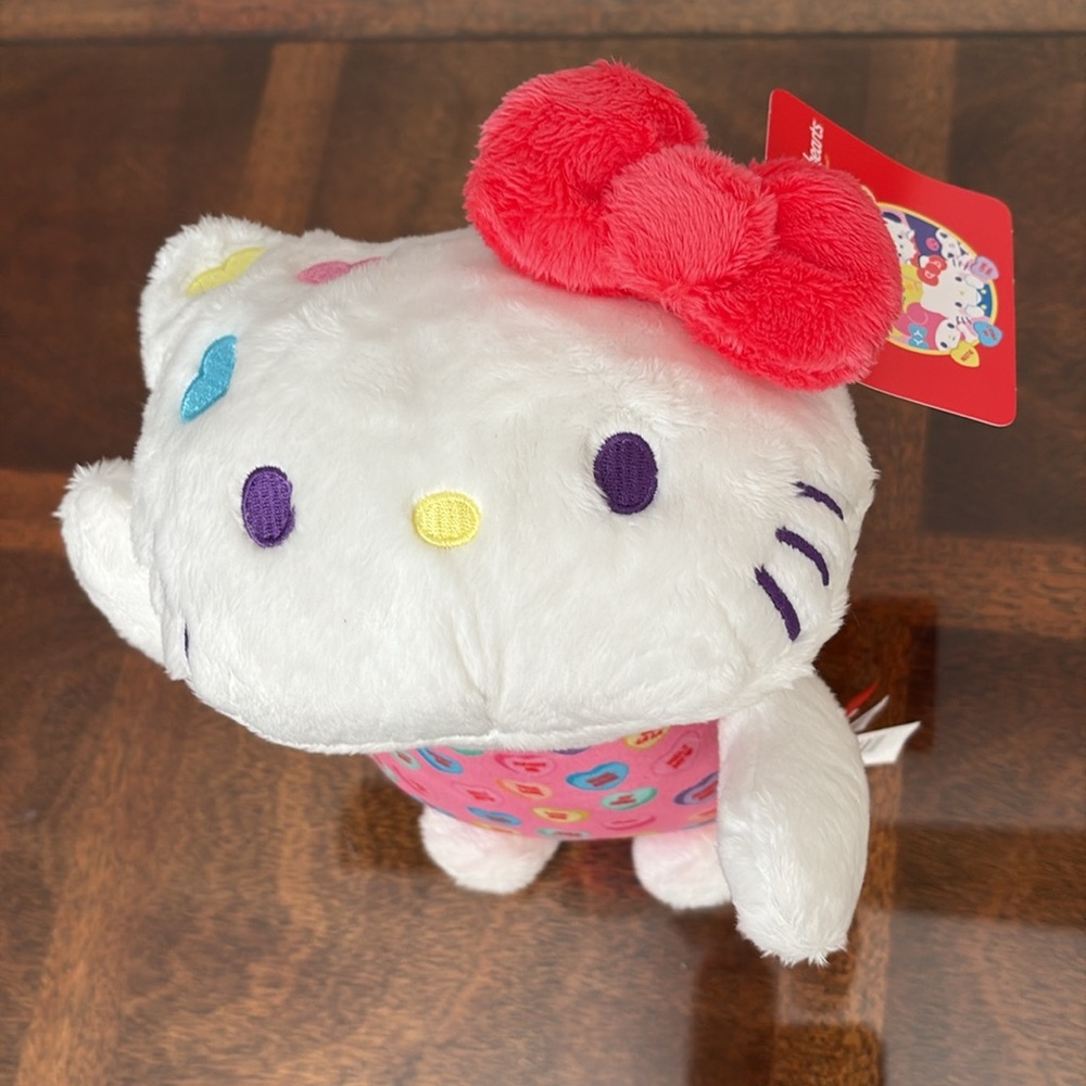 Sanrio Hello Kitty Plush Sweethearts Candy Print Fabric HelloKitty Dan Dee  New
